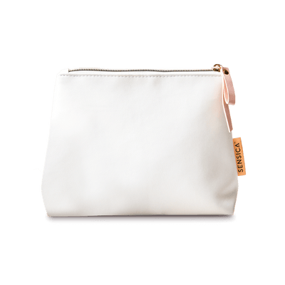 Luxury White Cosmetic Bag